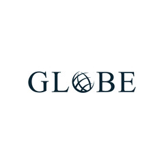 GLOBE Logo with Stylized Earth Icon