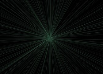 Abstract Radial Explosion of Fine Lines Creating a Tunnel Effect or Speed Motion Blur on a Vibrant or Dark Background for Technology and Energy