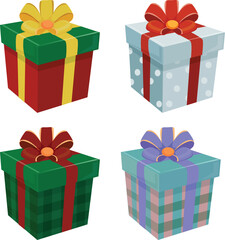 gift box christmas set collection