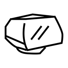 retro monitor computer old vintage antique outline icon vector