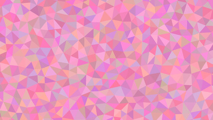 A delicate symphony of pastel pinks, where blush, rose, and lavender converge in a harmonious arrangement of triangular facets