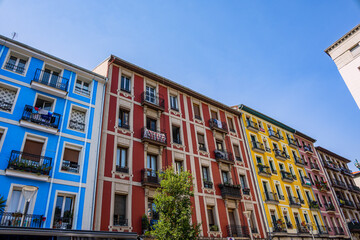 Dans les rues de la vieille ville de Bilbao en Espagne