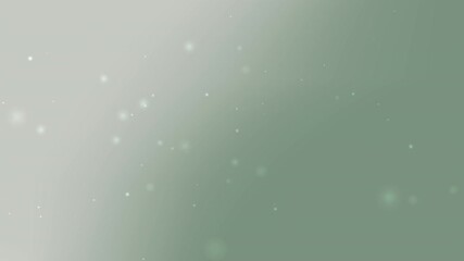 Calm green mist background with soft white sparkles and subtle drifting particles Ideal for holiday events wedding invitations elegant posters serenity themes and modern digital layouts - Powered by Adobe