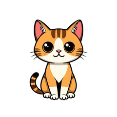 Cute Cat Cartoon Design Very Cool
