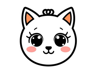Cute Cat Cartoon Design Very Cool