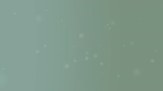sage green background with floating sparkle lights and soft misty particles perfect for holiday themes luxury design and modern celebration visuals