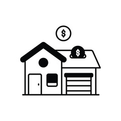 Mortgage  vector icon