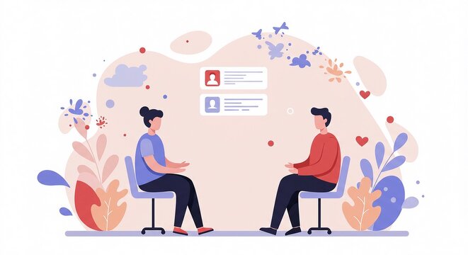 Engage in dynamic conversations with digital avatars for telehealth solutions, virtual meetings, or online therapy using innovative communication platforms today