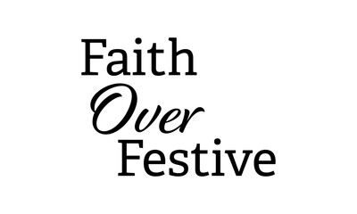 Trendy Christmas Quote. Minimal Modern 2–3 Word Holiday Typography Designs