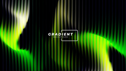 Vibrant gradient with ribbed fractal glass texture pattern and dark circular center. Dynamic abstract artwork perfect for modern banners, marketing visuals, creative backgrounds and artistic projects