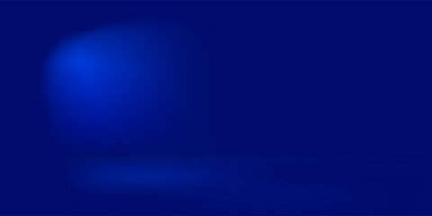 Deep blue ocean gradient wallpaper. Abstract deep dark navy underwater background. Night sky and deep water surface design. © ANDRI