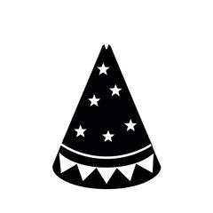 Party Hat Vector Illustration