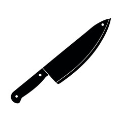 Chef Knife Vector Illustration