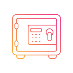 Safe Deposit vector icon