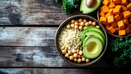 Assorted bowls of lentils beans and seasonings high resolution photo
