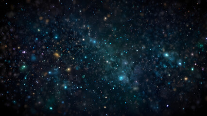 Celestial Canvas: A vast expanse of the cosmos, shimmering with countless stars and celestial bodies. This image evokes a sense of wonder and the infinite possibilities of the universe.