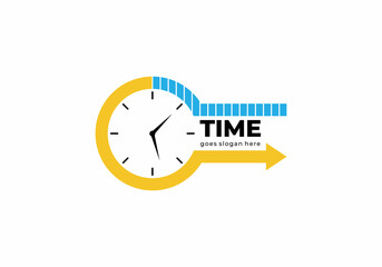 future time icon template symbol logo vector