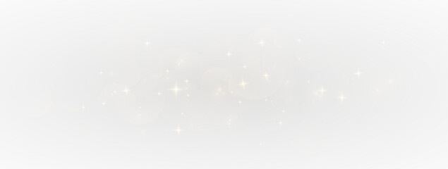 Magical Dust and Glitter with Festive Shine, Bokeh, and Fairy Light