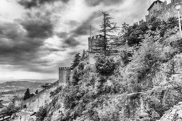 Fortress of Guaita on Monte Titano, Republic of San Marino