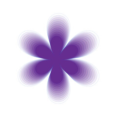 abstract background with flowers