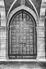 Portal of the Public Palace in Republic of San Marino