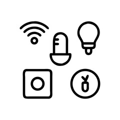 set of icons for music