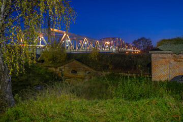 The Old Town, bridge, and park in Toruń, Poland. © Senatorek