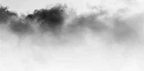black and white smoke