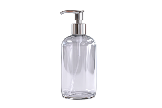 antibacterial hand sanitizer isolated on transparent background - Powered by Adobe