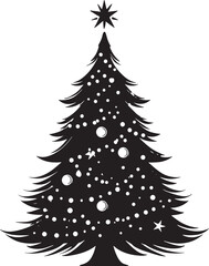 Fototapeta premium Christmas tree vector, Merry Christmas tree vector files, Christmas vector files eps 