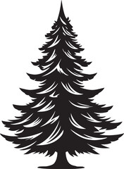 Obraz premium Christmas tree vector, Merry Christmas tree vector files, Christmas vector files eps