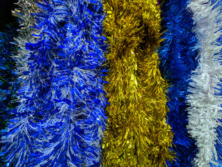 Decorative Christmas arrangement with festive elements