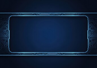 Abstract technology background circuit board frame digital design