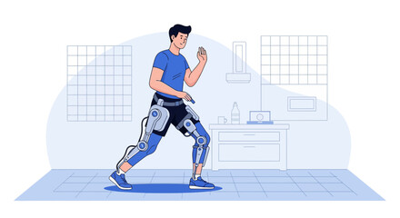 Innovative exoskeleton assistance for rehabilitation and enhanced human mobility in modern living