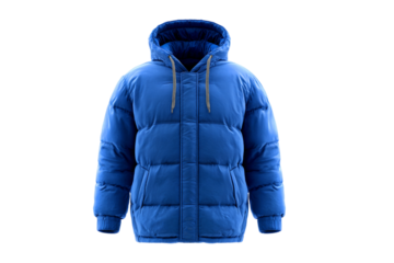 stylish heated jacket isolated on transparent background