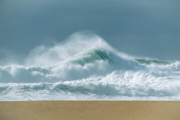 Portugal Nazare waves