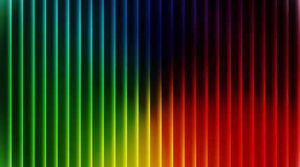 Glass stripes abstract colorful rainbow gradient lines background texture