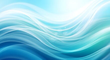 Fototapeta premium abstract white background,white futuristic background, white futuristic background, abstract blue background A mesmerizing abstract design, reminiscent of ocean waves in serene shades of blue.