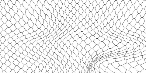 Mesh texture for fishing nets. Grunge pattern for sportswear or soccer goal, volleyball net, basketball hoop, hockey, athletics. vector eps 10