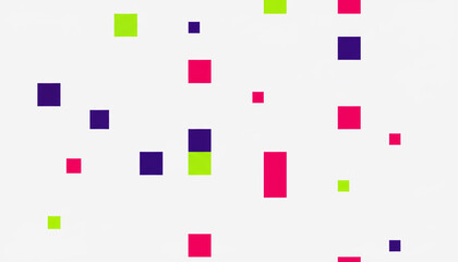 Abstract background with colorful squares