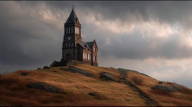 Capela Tica Uma Colina Solit Ria