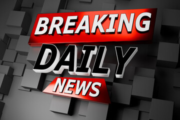 This graphic is used to indicate breaking daily news updates