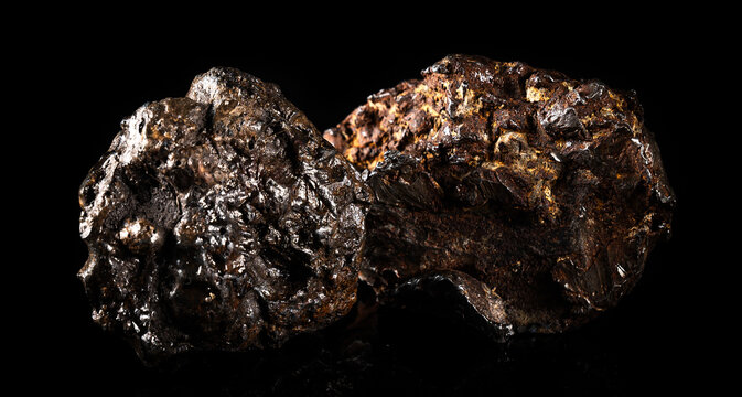 Chondrite Meteorite L Type isolated, piece of rock formed in outer space in the early stages of Solar System as asteroids. This meteorite comes from a meteorite fall impacting Earth