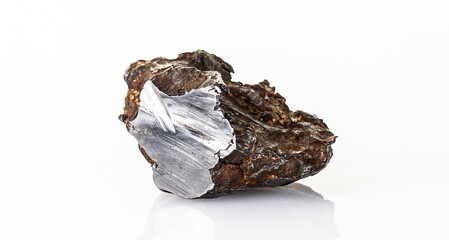 Chondrite Meteorite L Type isolated, piece of rock formed in outer space in the early stages of...