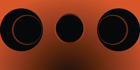 abstract background with circles design