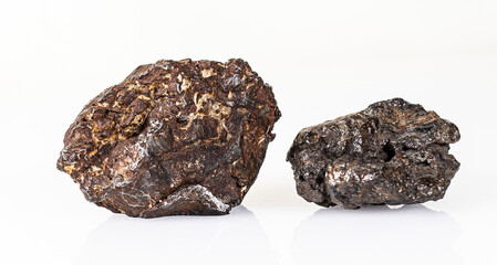 Chondrite Meteorite L Type isolated, piece of rock formed in outer space in the early stages of...