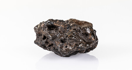 Chondrite Meteorite L Type isolated, piece of rock formed in outer space in the early stages of Solar System as asteroids. This meteorite comes from a meteorite fall impacting Earth © Iryna