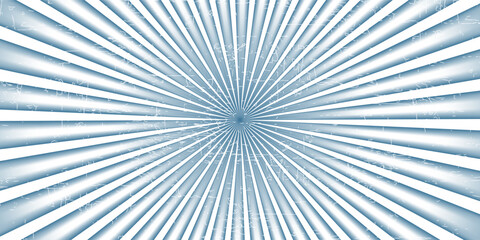 Ray sun light. Sunburst background. Radial circle line. Pattern starburst. Comic beam lines. Sun effect rays. Abstract firework. Concentration stripe. Cartoons lightning style. Vector illustration