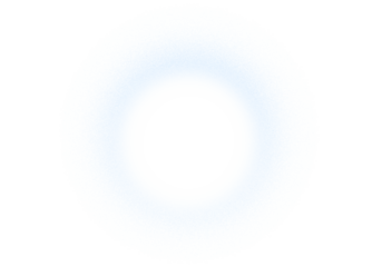 Soft blue glowing halo creates a gentle abstract background. Subtle light ring adds modern minimal depth. Perfect luminous effect for clean digital design projects.