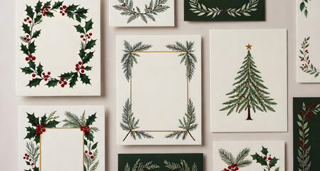 Elegant holiday greenery designs creating festive warmth, seasonal charm, and timeless Christmas inspiration for joyful moments
